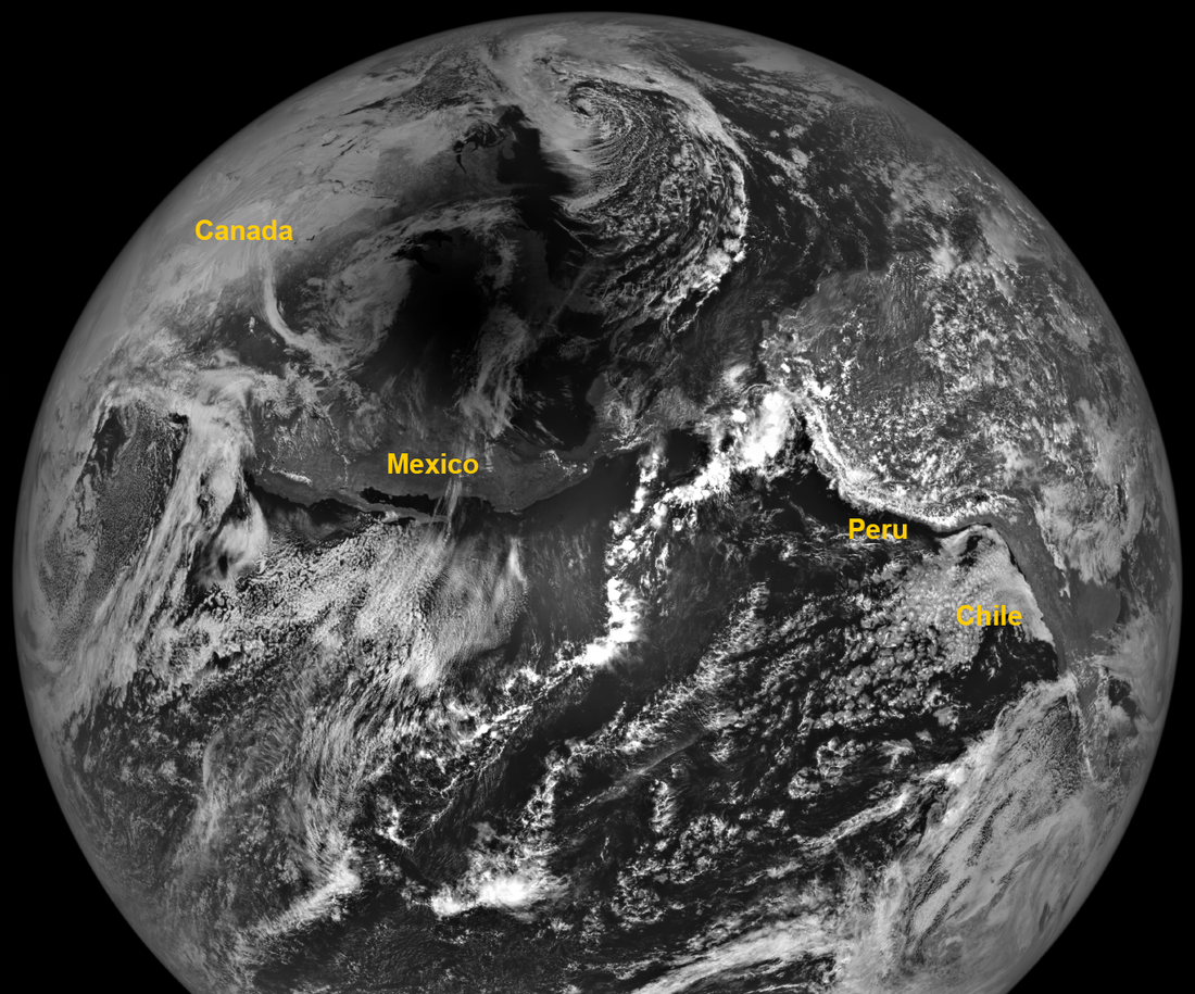 2024 Eclipse as Seen From The Moon