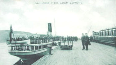 Balloch Pier Loch Lomond