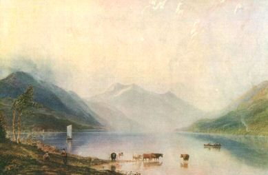Copley Fielding print