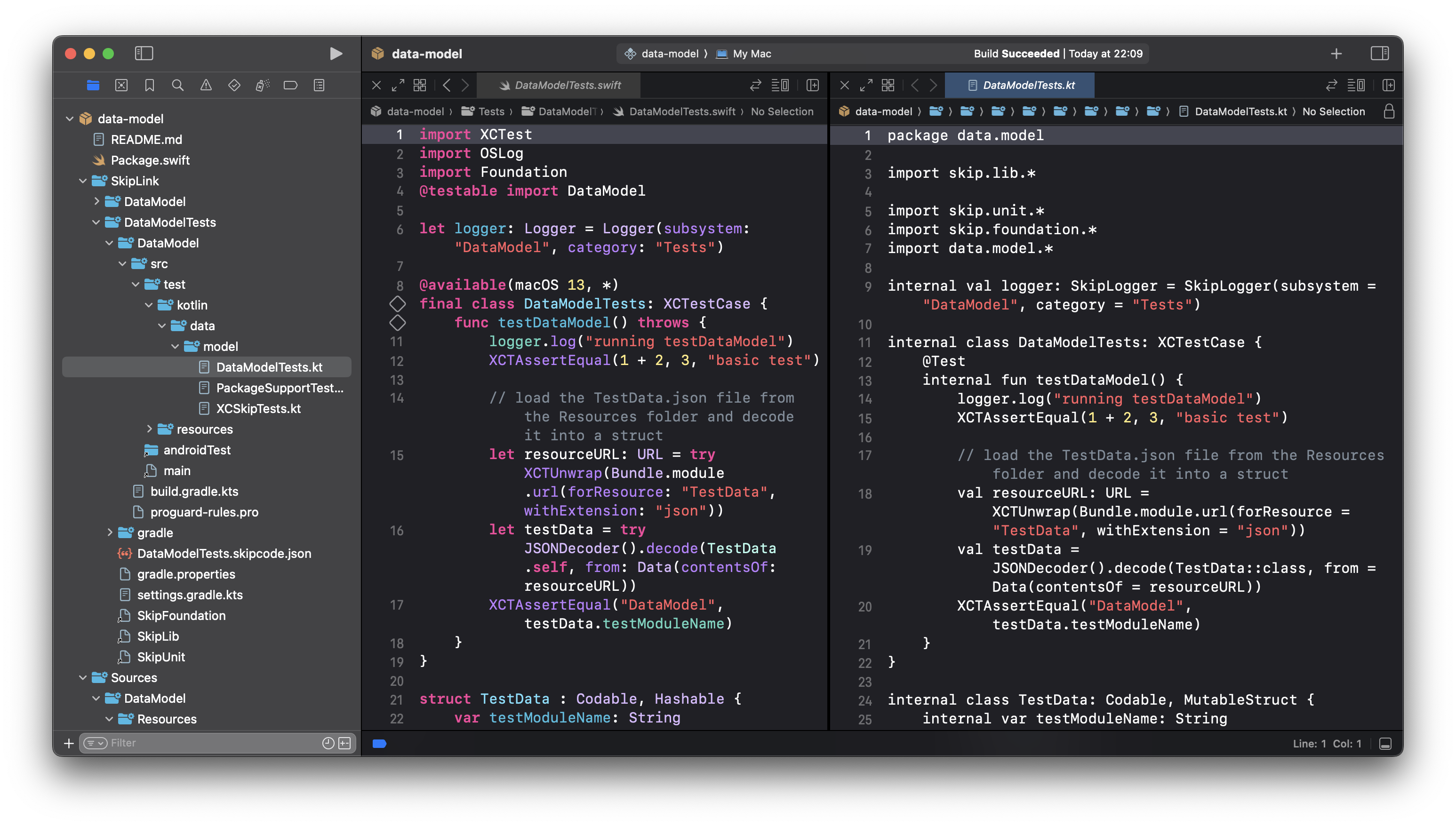 Framework Transpilation Browse Screenshot