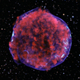 Photo of Tycho's Supernova Remnant