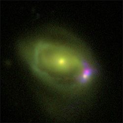 Was 49 Galaxy Merger