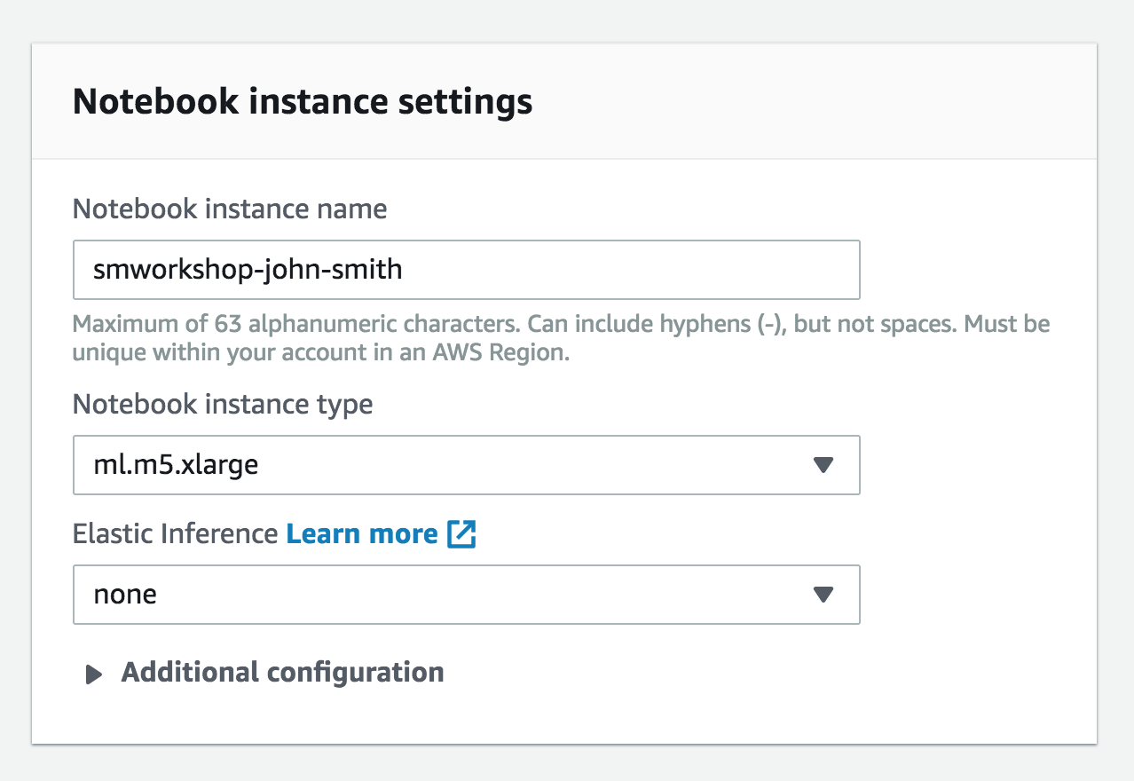 Notebook Settings