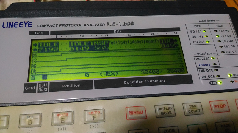 RTS-DTR確認