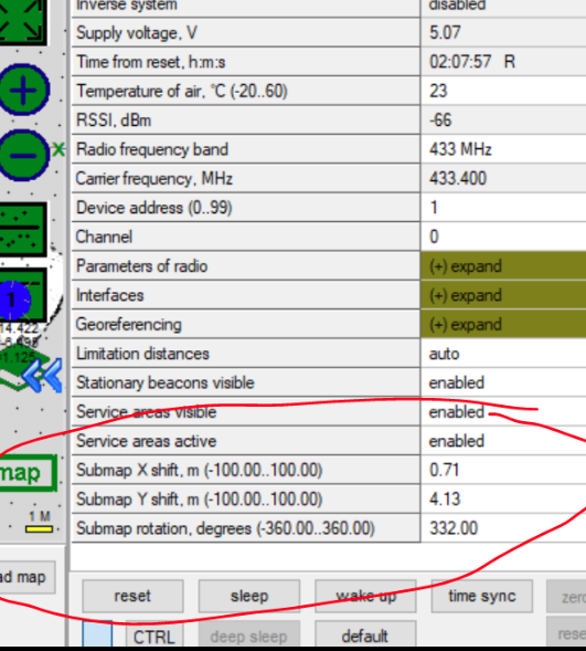 Submap fine tuning