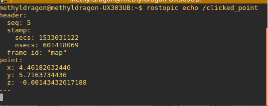 rostopic echo /clicked_point