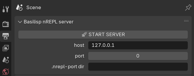 nrepl cntrl panel output - ready