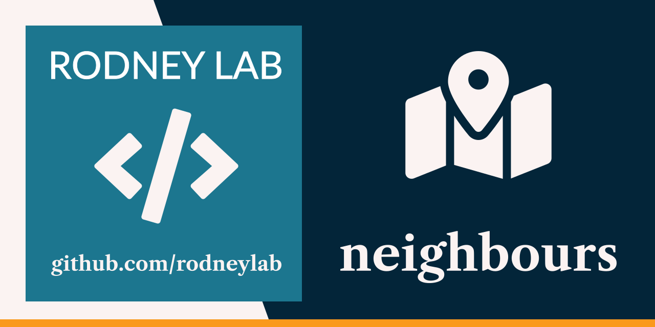 Rodney Lab neighbours Git Hub banner