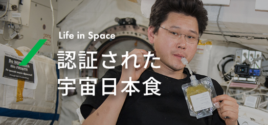 認証された宇宙日本食