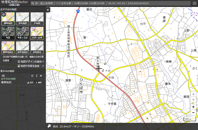 地理院地図Vector