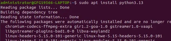 Linux-python-install