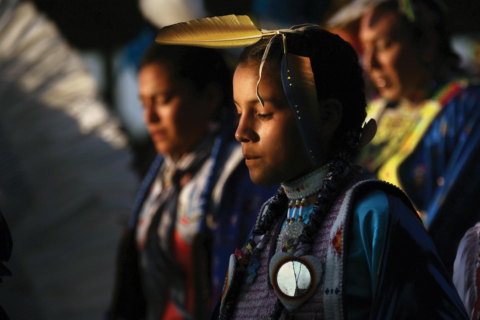 Lakota tribe girl