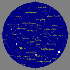 Sky Chart - click to enlarge