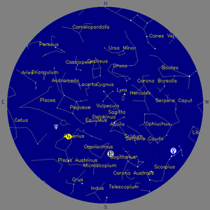 Sky Chart - click to enlarge