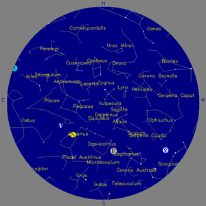 Sky Chart - click to enlarge