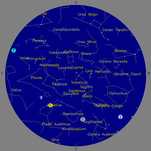 Sky Chart - click to enlarge