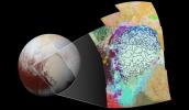 This geological map from NASA's New Horizons covers a portion of Pluto's surface and includes the vast nitrogen-ice plain informally named Sputnik Planum and surrounding terrain.