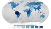 A NASA-led study combined stream-gauge measurements with computer models of 3 million river segments to create a global picture of how much water Earth's rivers hold. It estimated that the Amazon basin contains about 38% of the world's river water.