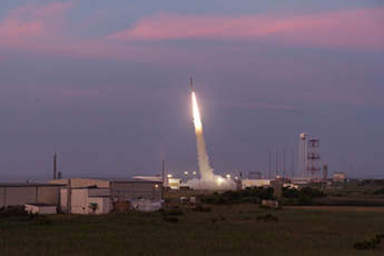 SubTec-7 launches from Wallops Island, VA.