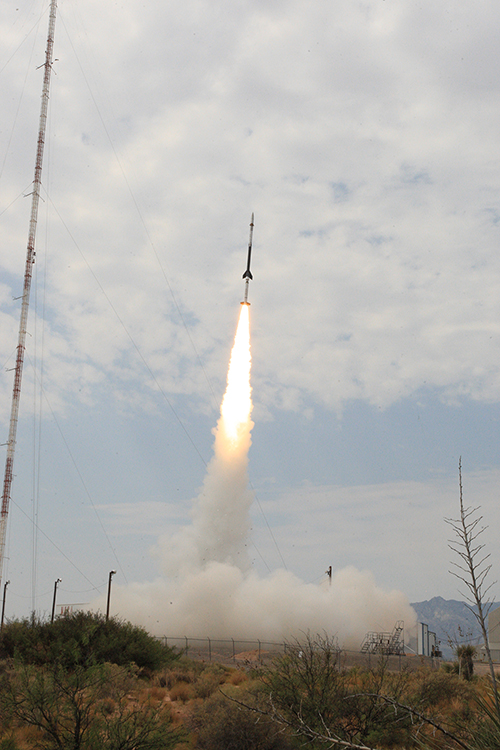 DUST-2 launch from WSMR..