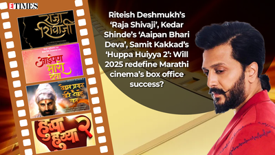 Riteish Deshmukh's 'Raja Shivaji', Kedar Shinde's 'Aaipan Bhari Deva', Samit Kakkad's 'Huppa Huiyya 2': Will 2025 redefine Marathi cinema's box office success?