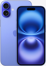 iPhone 16 in Ultramarine