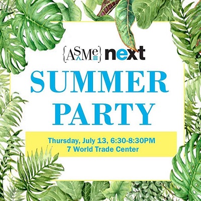 ASME NEXT Summer Party