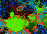 Maia "chemical fingerprint" of mineral deposits