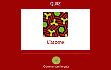 Quiz sur l'atome