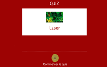 Quiz sur les lasers