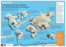 2010 - 2100 : conséquences planétaires du réchauffement climatique