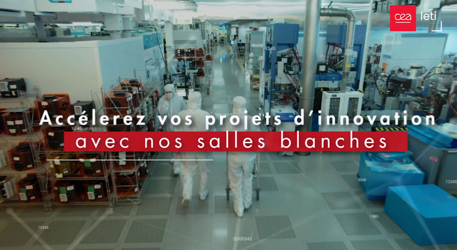 Accélérez vos projets d'innovation avec nos salles blanches