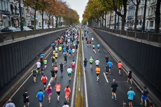 Marathon runners