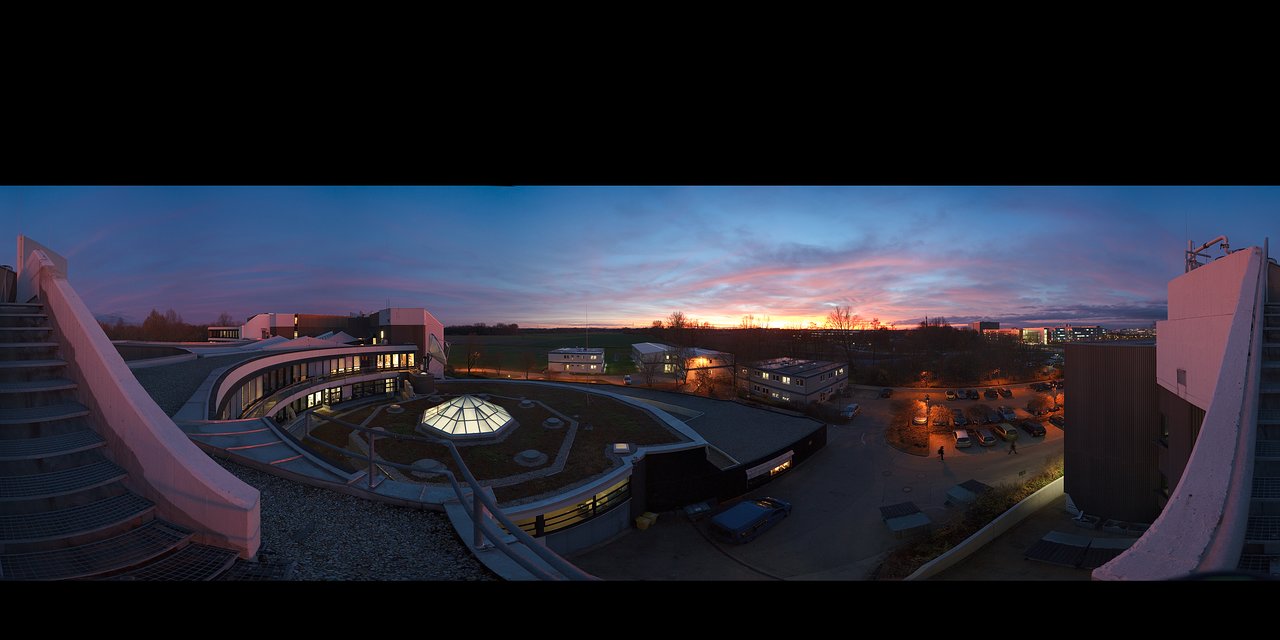 ESO Headquarters at Sunset