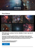 ESO — ESO telescope captures the most detailed infrared map ever of our Milky Way — Press Release eso2413