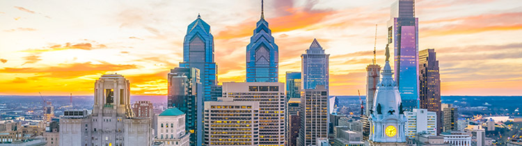 Skyline of Philadelphia