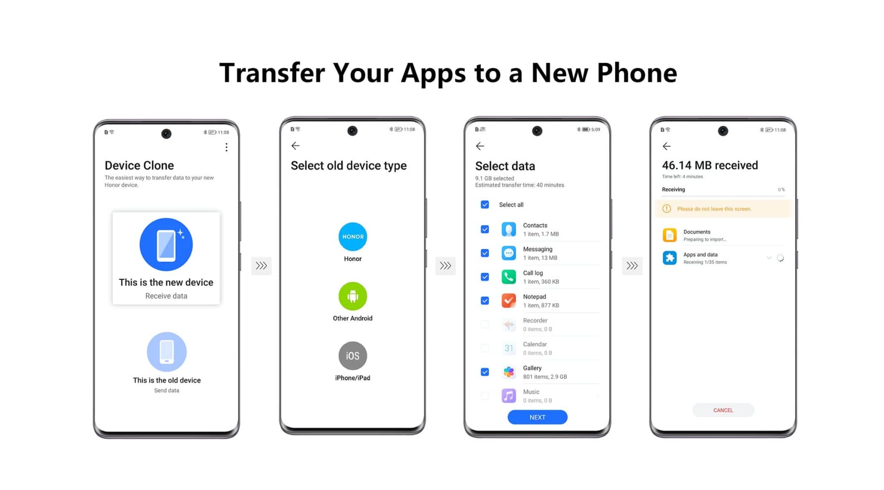 Transfer Apps to New Phone: Methods and Alternatives