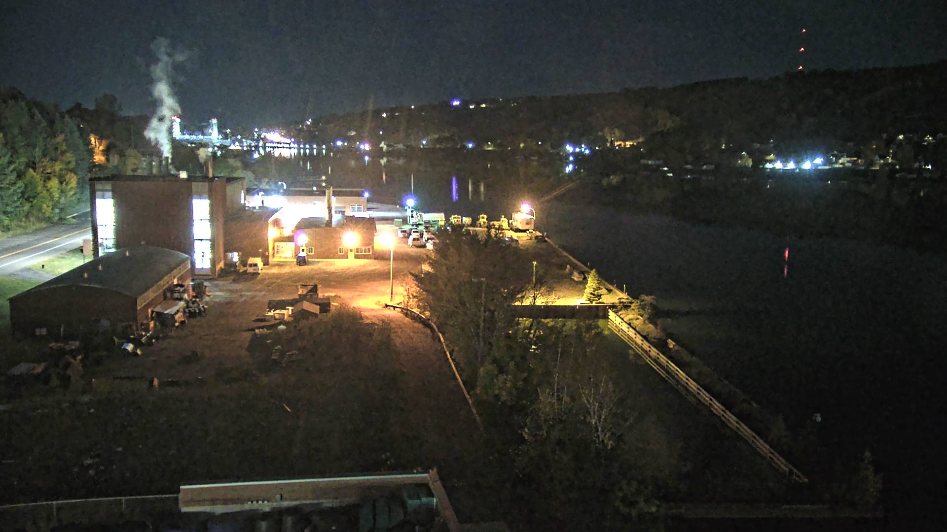 A view of the Keweenaw Waterway looking west.