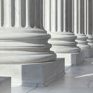 columns of a government building