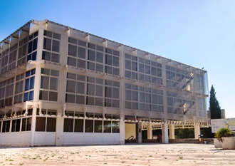 The UM Library from outside