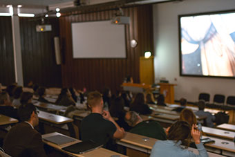 Lecture in session in ALT