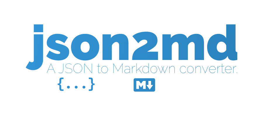 npm.io json2md