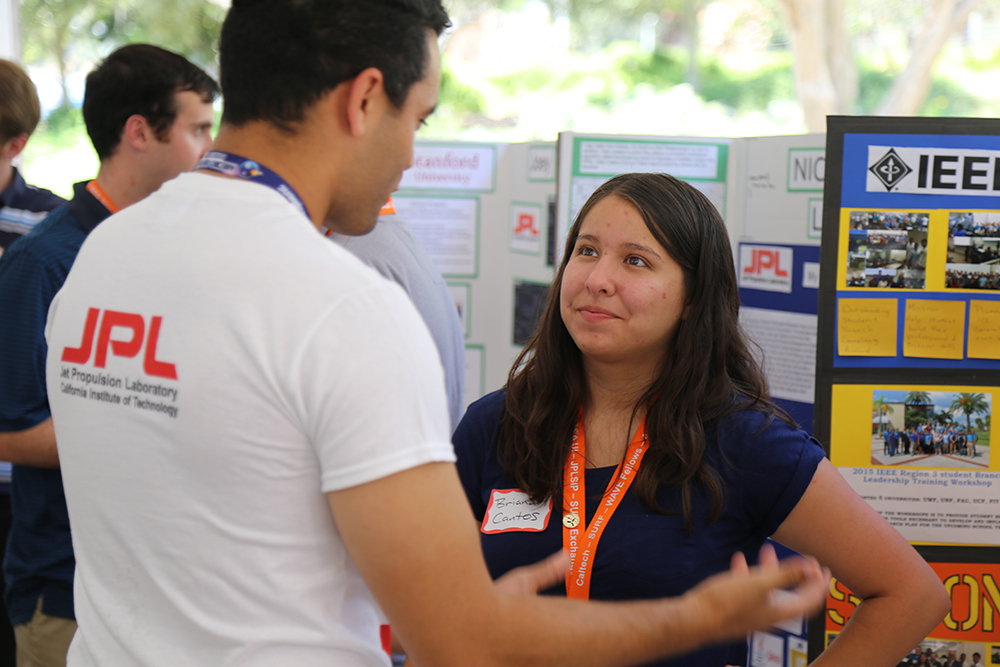 Senior Poster Day at JPL