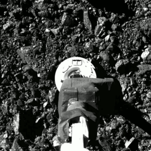 Captured on Oct. 20, 2020 during the OSIRIS-REx mission’s Touch-And-Go (TAG) sample collection event, this image shows the SamCam imager’s field of view as the NASA spacecraft approaches and touches down on asteroid Bennu’s surface. Photo Credit: NASA