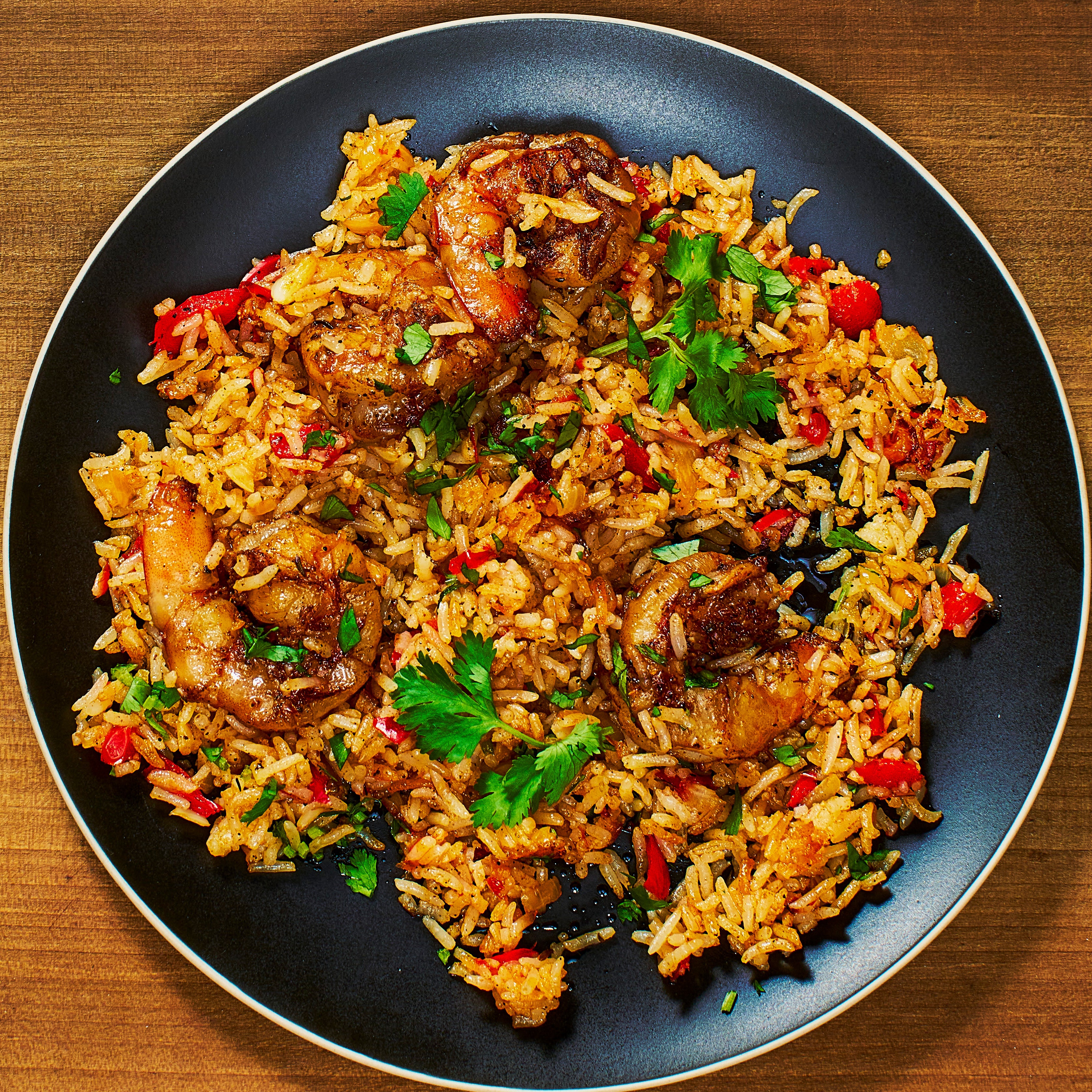 Cajun Shrimp Fried Rice