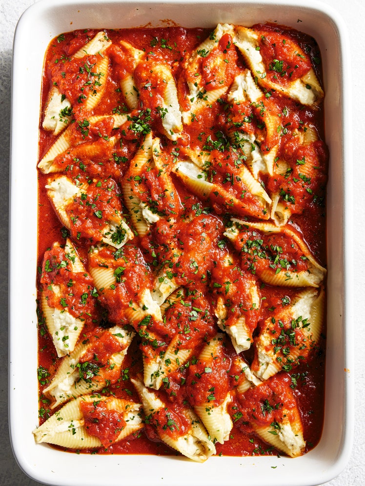 Vegan Stuffed Shells