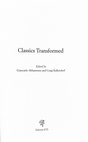 Research paper thumbnail of A Case of Hybridization: The Interaction between the Classical Fable Tradition and Medieval Cultural Motifs, in G. Abbamonte-C. Kallendorf (eds.), Classics Transformed, Pisa  2018, pp. 37-48