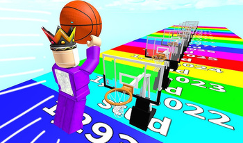 Dunking Race : Jump Hoop