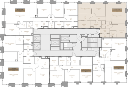 Квартира 111,3 м², 3-комнатная - изображение 2