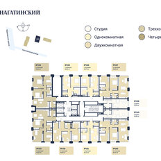 Квартира 46,6 м², 1-комнатная - изображение 3